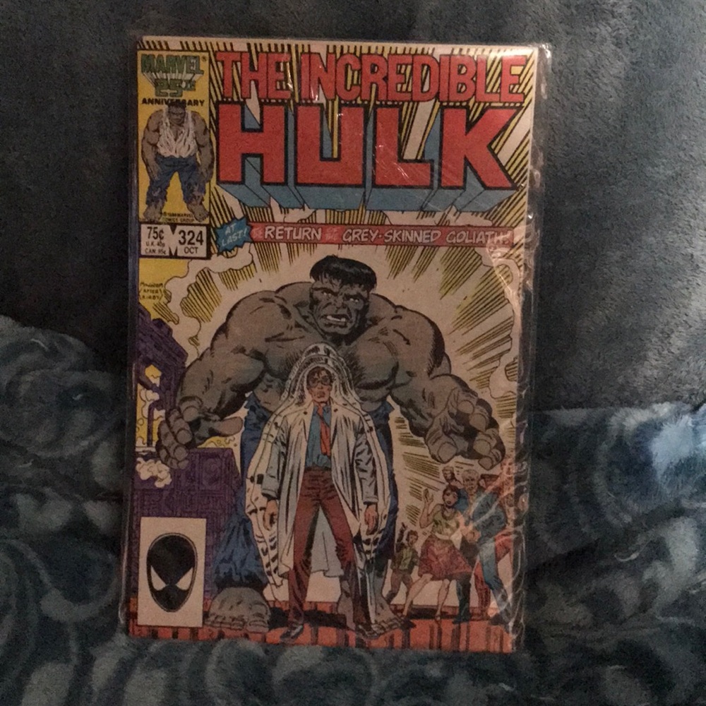 1986 The Incredible Hulk Marvel 324 OCT 💕